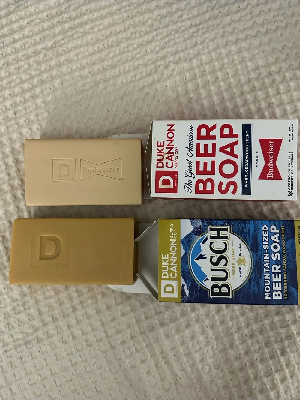 Duke Cannon Beer Soap 2pk